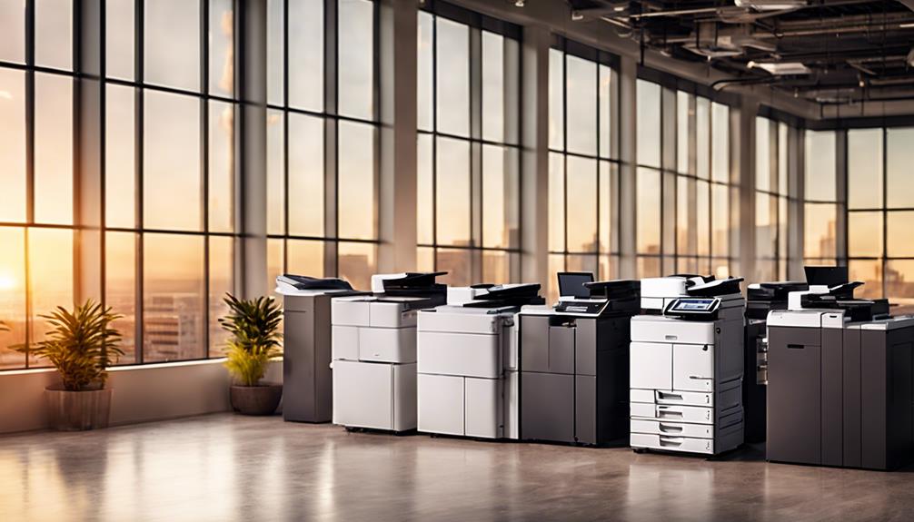 copier rental financing arrangement