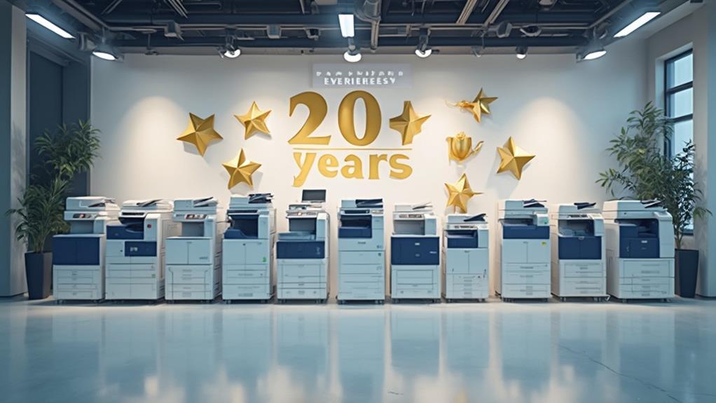 decades of copier expertise