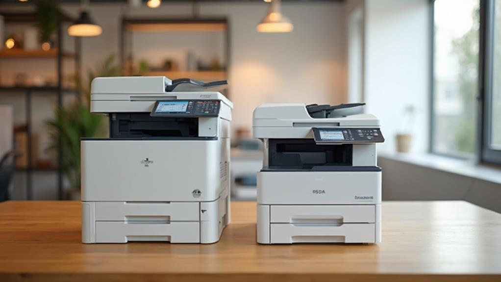 printer lease duration comparison