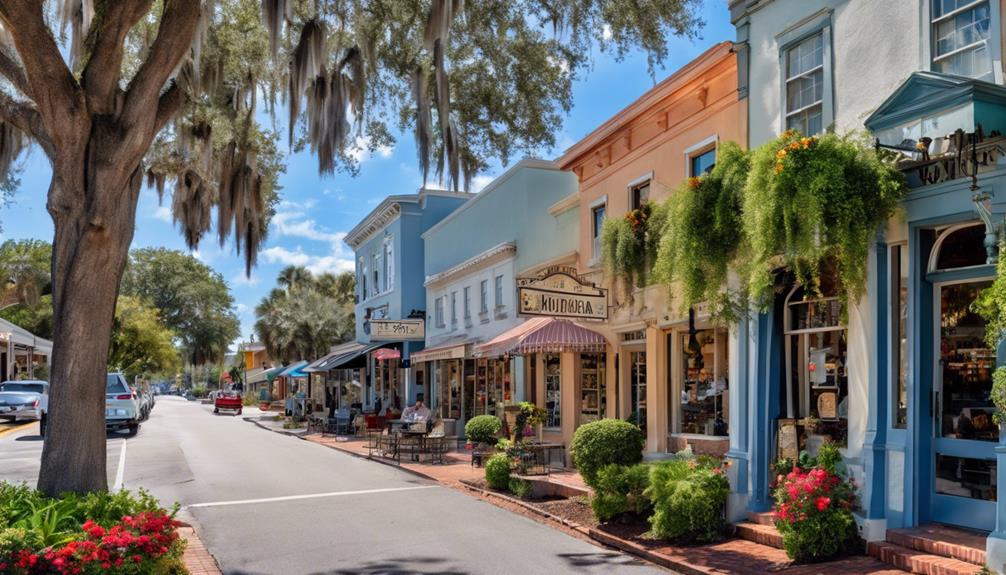 quaint historic lakeside florida community