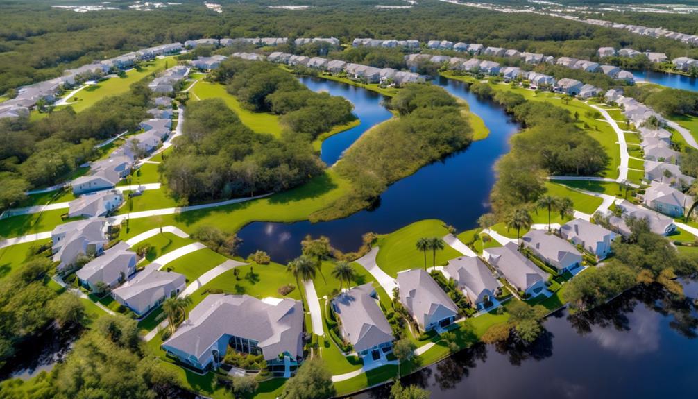 tranquil residential community in florida