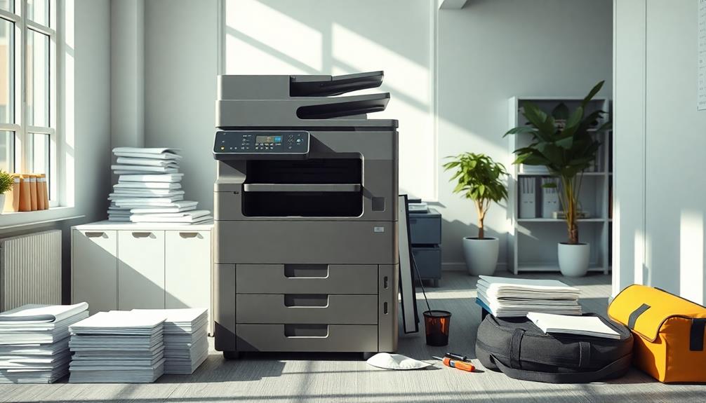 printer servicing and maintenance requirements